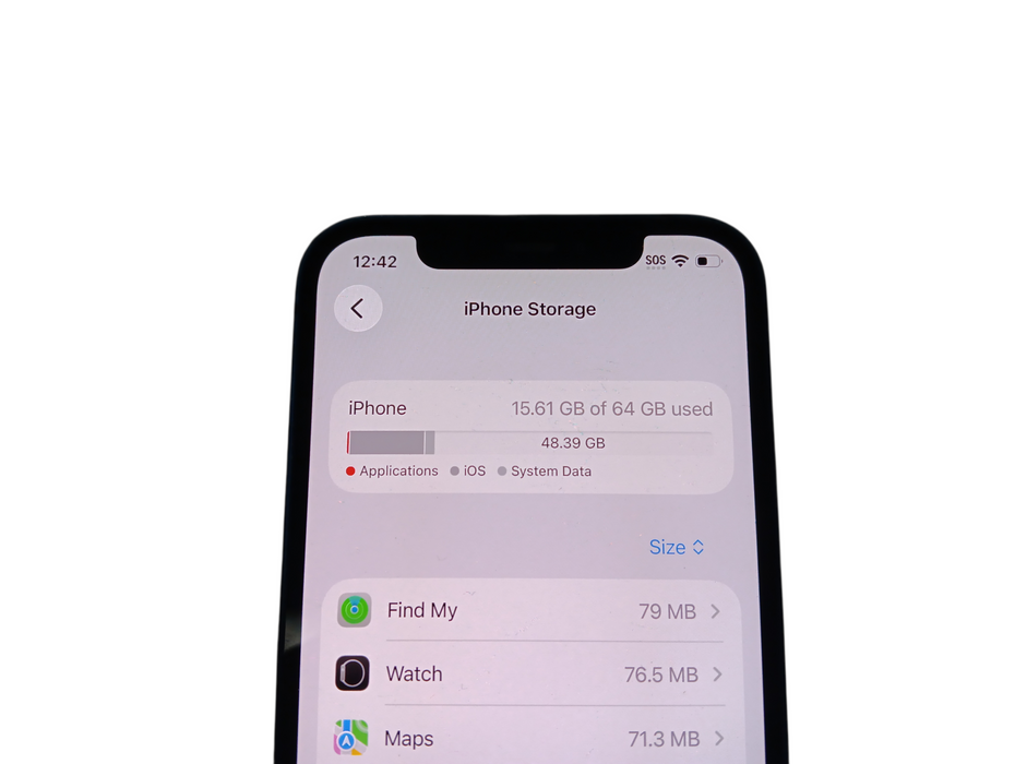 Apple iPhone 12 - 64GB - Blue [A2402]