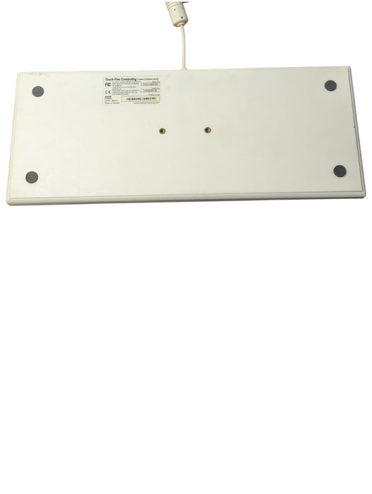 CleanKeys Touch Free Computing CKGEN1-B Glass USB keyboard with TouchPad -