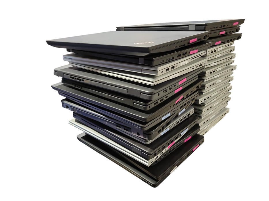 Lot 32x B/C-Grade Dell/Lenovo/HP 6-11Gen BIOS locked Laptops (DBL4-22)