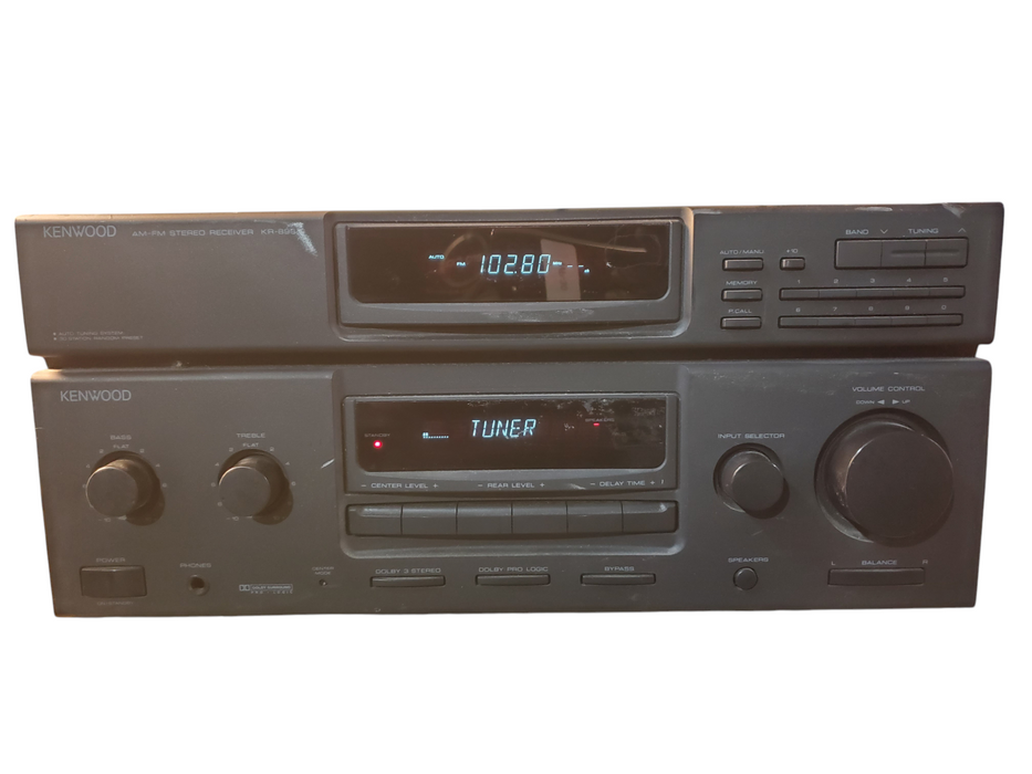 Kenwood AM-FM Stereo Receiver KR-896, NO REMOTE