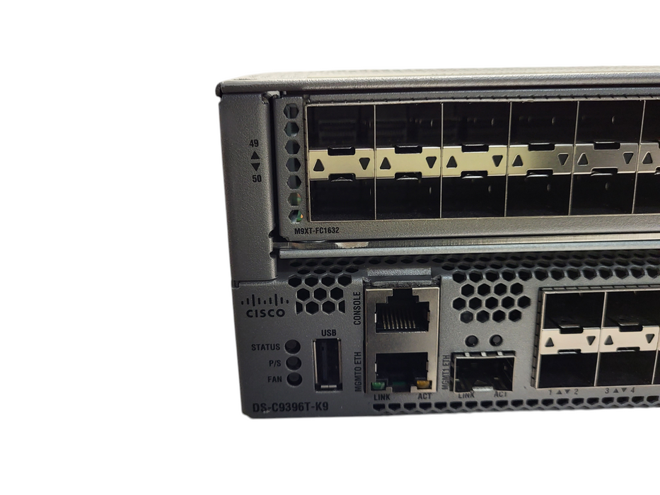 Cisco DS-C9396T-96ETK9 MDS 32G Fibre Channel switch, 96 Active Port, M9XT-F $
