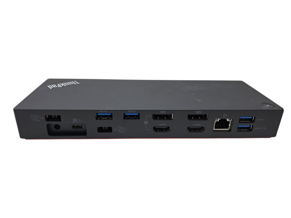 Lenovo ThinkPad ThunderBolt 3 WorkStation Dock Gen 2 w/ 135W Power Adapter )