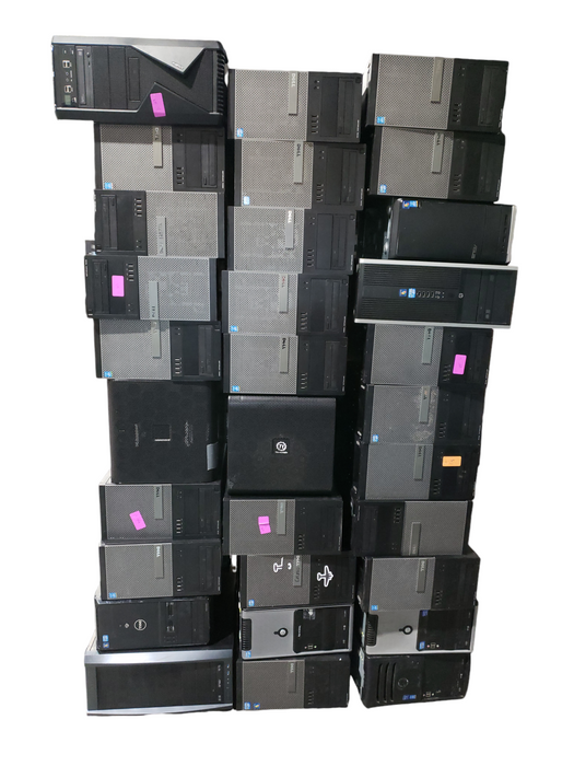 Lot of 68x Intel 2-4th Gen I-Series Tower Desktops (T24-61)