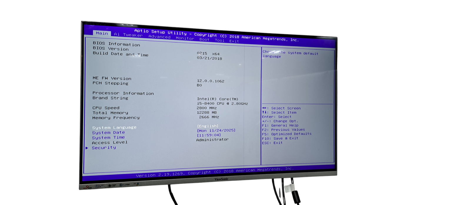 Custom PC i5-8400|16GB DDR4|256GB NVMe|Prime B360M-C