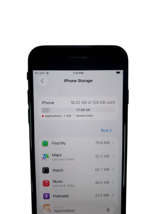 Apple iPhone SE 2 - 128GB - Black [A2275]