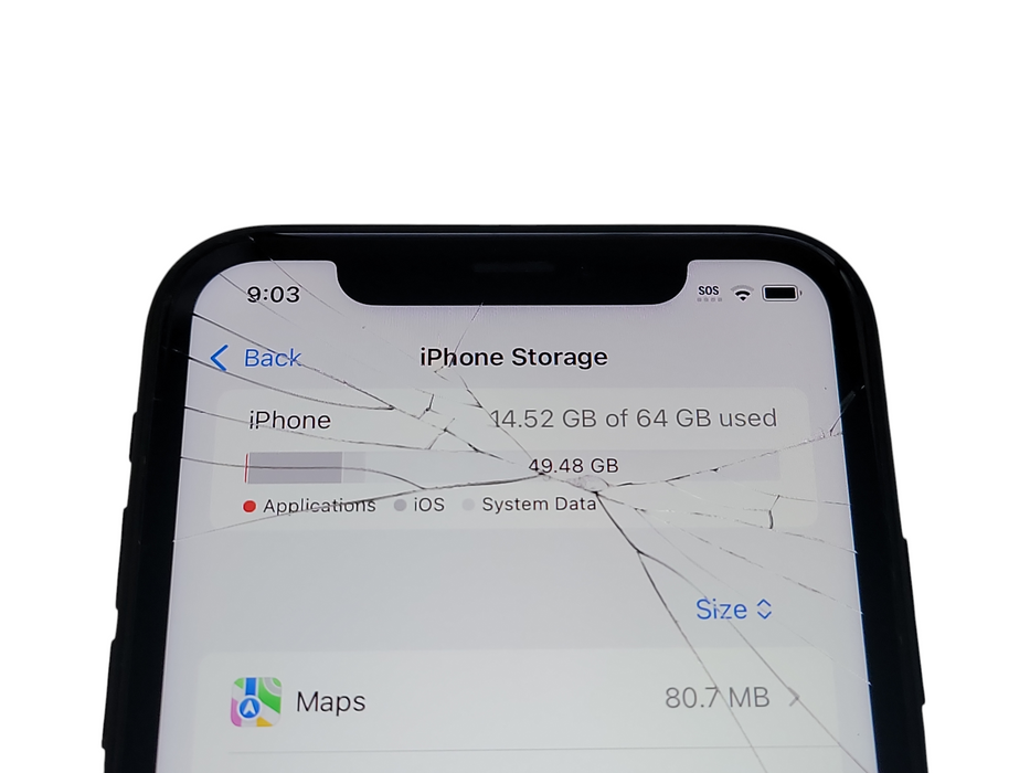 Apple iPhone XR - 64GB - Space Gray [A1984] (