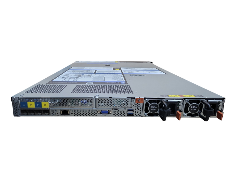 Lenovo SR630 1U 4x 3.5" | 2x Xeon Silver 4110 @2.10GHz, 32GB DDR4, 430-8i  !