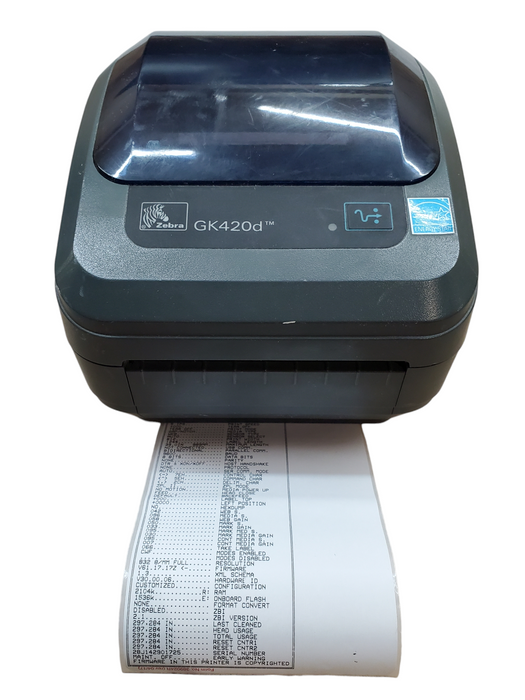 Zebra GK420d | GK42-202510-000 | Thermal Label Printer Q
