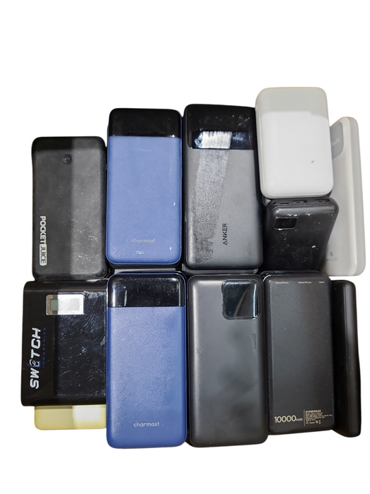 Lot 27x Assorted Brands 10,000mah Power Banks