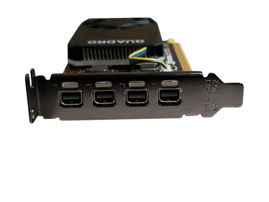 Quadro P1000 4GB GDDR5 GPU Low Profile w/ 4x Mini DP _