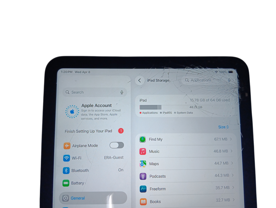 Apple iPad 10th Gen - Blue - 64GB [A2696] Read