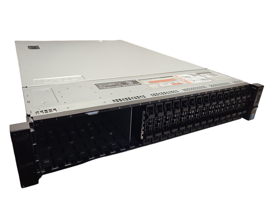 DELL PowerEdge R730xd 2.5" E5-2683 v3 @ 2GHz 32GB RAM H730P mini 2x PSU  $