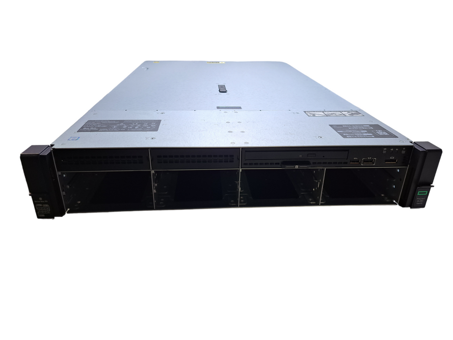 HP DL380 Gen10 2U 8x 3.5"| Xeon Silver 4112 @ 2.6GHz 4C, 32GB DDR4, P408i-aSR