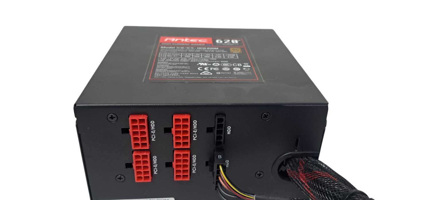 Semi Modular PC Power Supply Antec 620 HCG-620M 80 Plus Bronze 620W