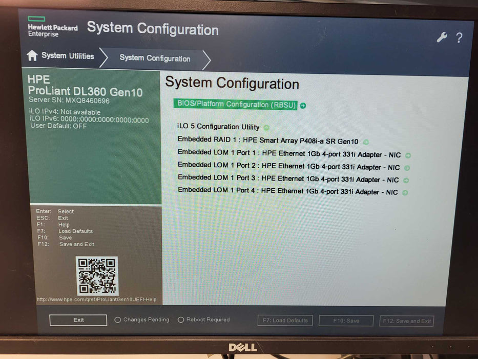 HPE ProLiant DL360 Gen10 1U 2.5" 2x Silver 4110 48GB RAM P408i-a Gen 10 $