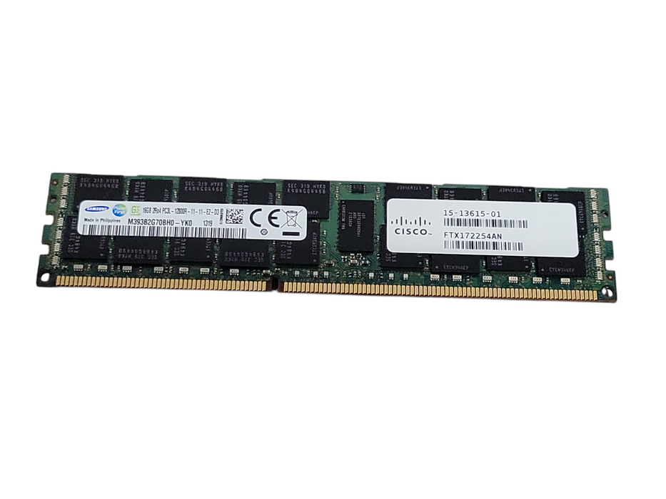 Samsung 16GB 2Rx4 PC3L-12800R DDR3 Server RAM/Memory Q_
