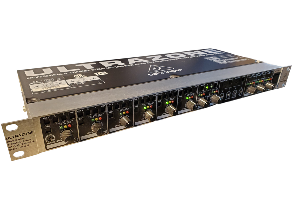 ミュージシャン 3JSB_OMI Behringer ZMX 8210 UltraZone Professional 8-Channel 3-Bus Mic/Line