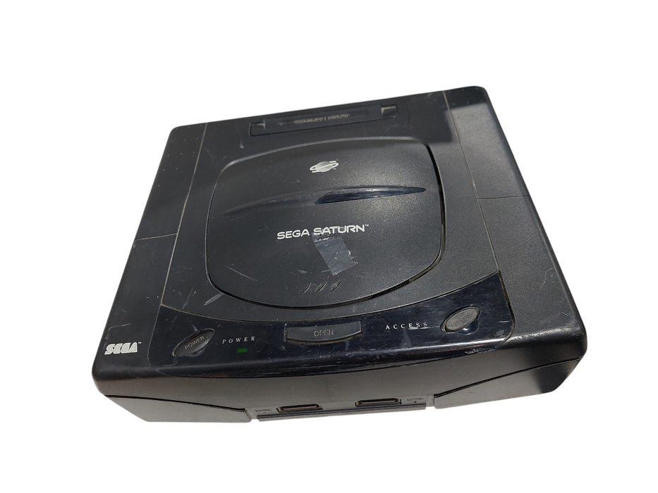 Sega Saturn ( Parts ) Model: MK-80000 With Fight Stick Controller MK-80112 =