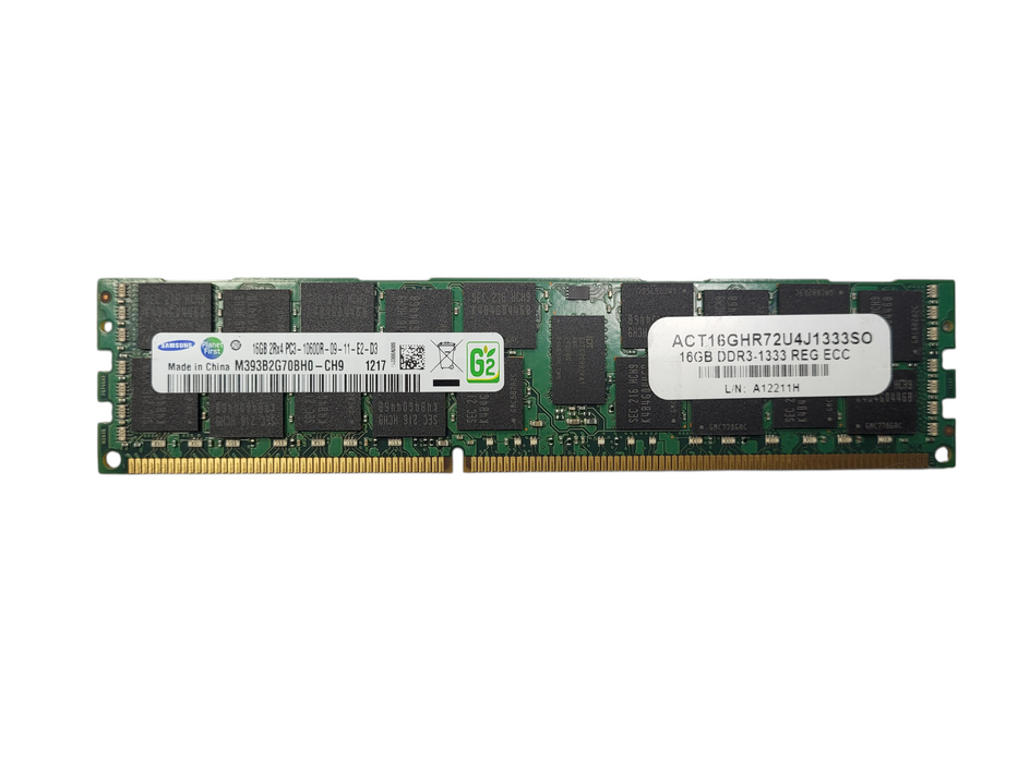 Various brands 16GB 2RX4 PC3-10600R Server Memory Q$