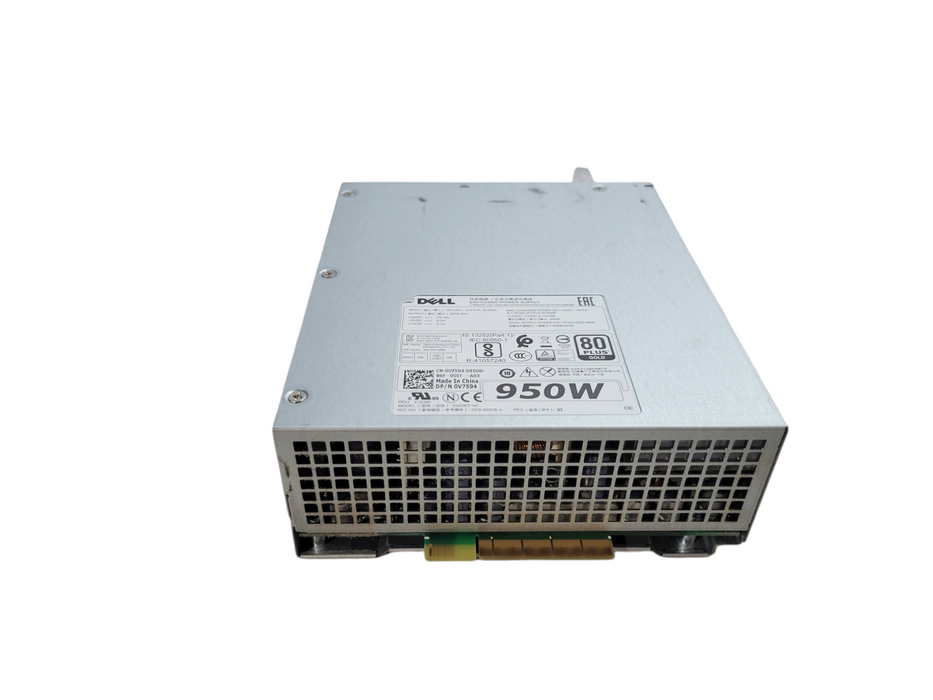 DELL PRECISION WORKSTATION T7820 T5820 950W GOLD PLUS POWER SUPPLY 0V7594 %