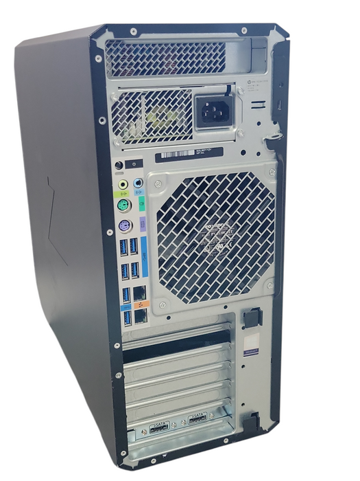 HP Z4 G4 WS, Xeon W-2123 3.60GHz, 16GB DDR4, 256GB M.2 SSD 750W PSU, No GPU Q_