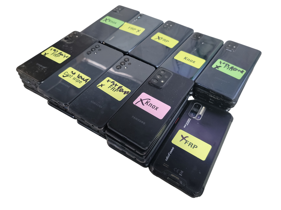 Lot of 46x Android Phones [FRP/Knox] (
