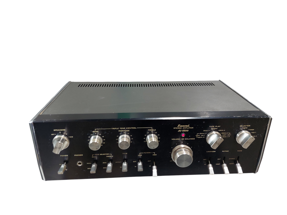 Vintage Sensui Stereo Integrated Amplifier Model: AU-6600 =