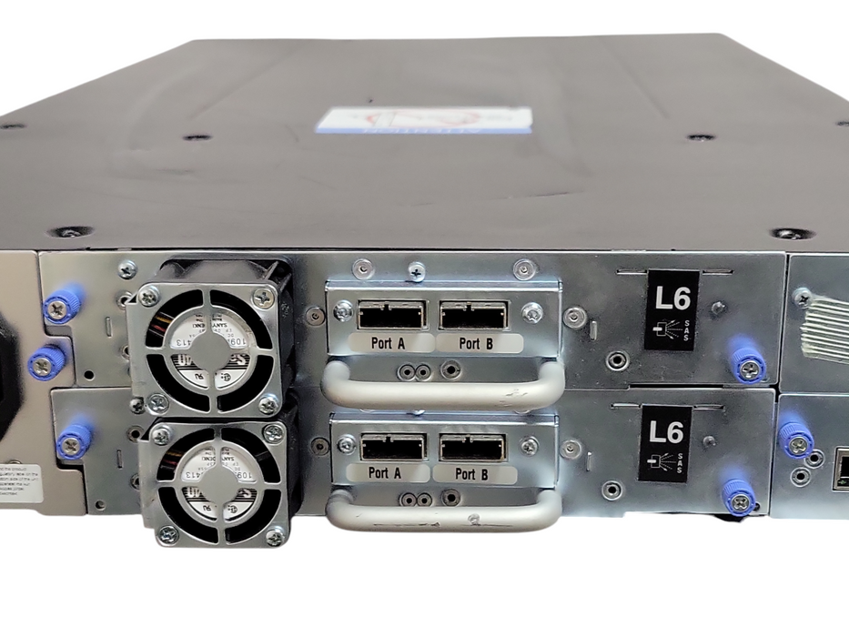 Dell PowerVault TL2000 2U 16-bay Tape Library w/ 2 x IBM LTO 6 SAS Drives _