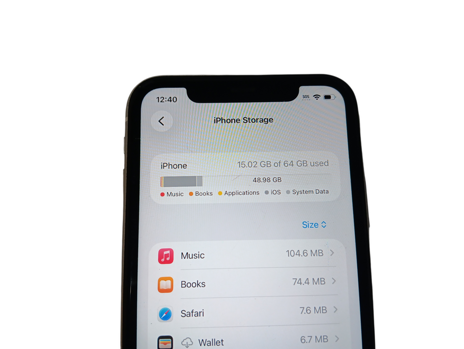 Apple iPhone 11 - 64GB - White [A2111] Read