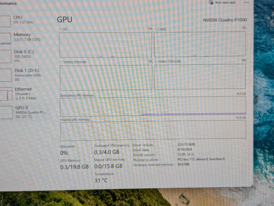 DELL Precision 7920 2x Intel Xeon GOLD 6148 20Core CPU 32GB RAM 480GB SSD  -