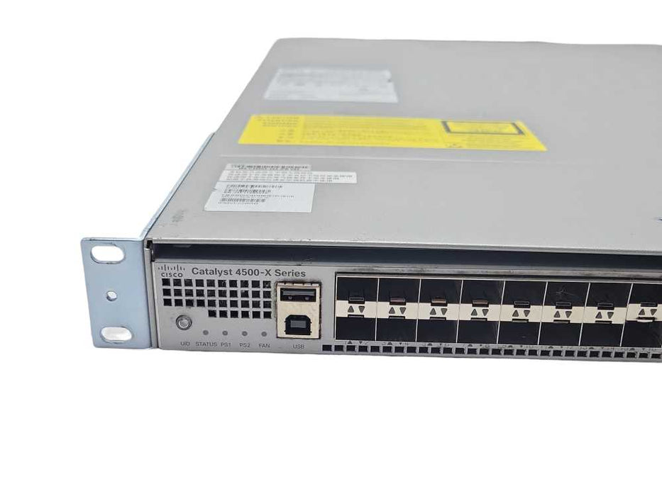 Cisco WS-C4500X-24X-IPB 16-Port 10GbE SFP+ Switch, 2x PSU, READ _