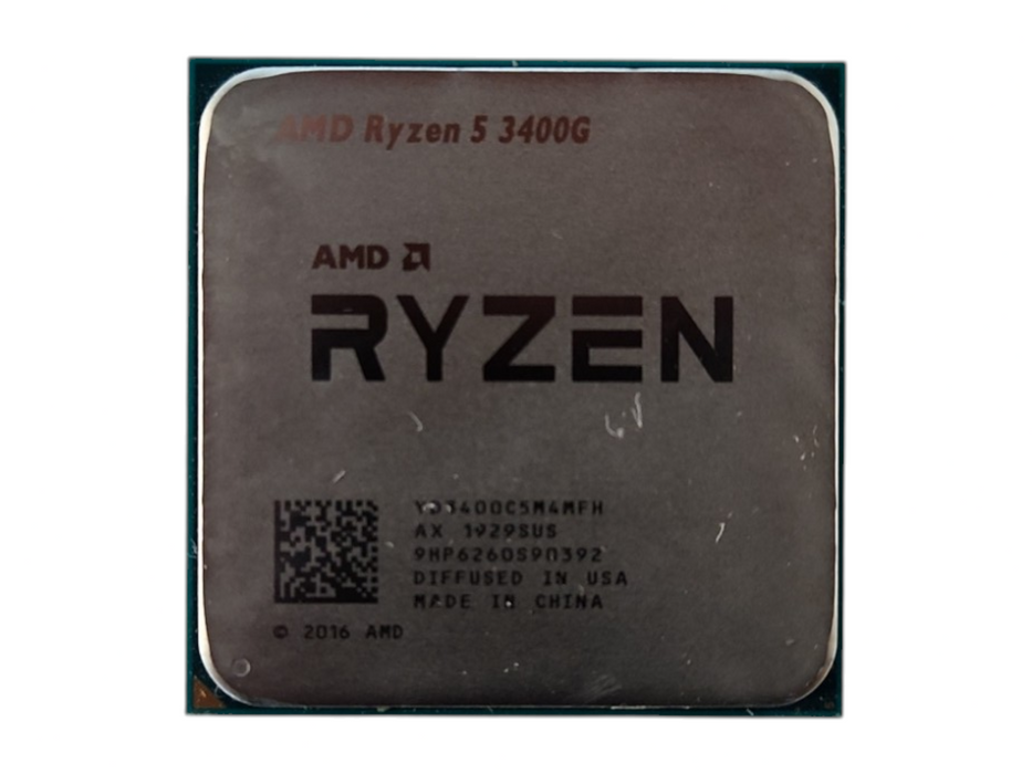 AMD Ryzen 5 3400G 3.7GHz 4 Core AM4 Processor !