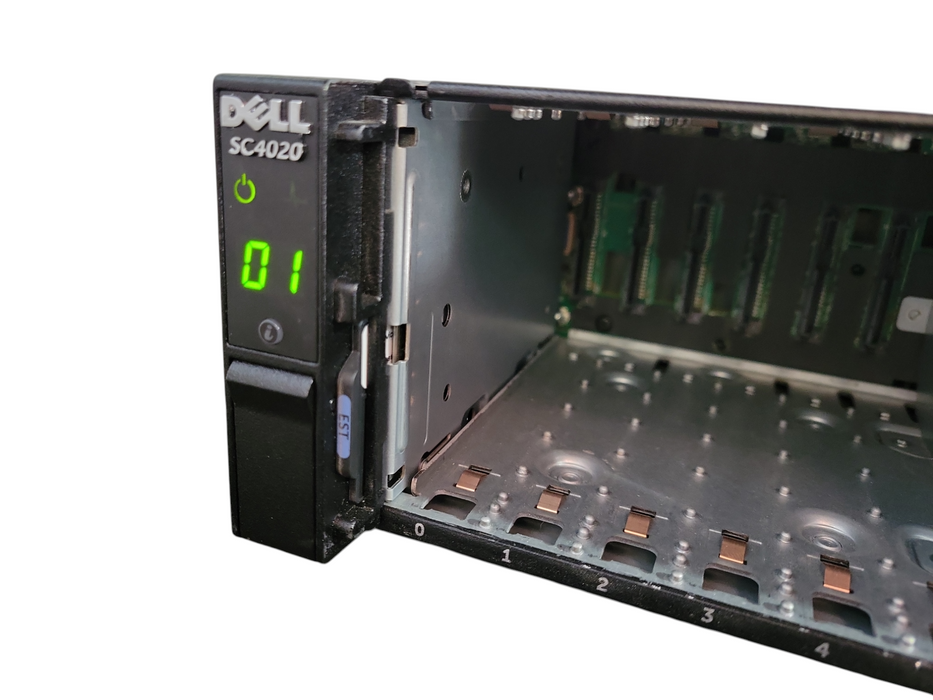 Dell Compellent SC4020 24x 2.5" Storage Array 2x 10G-iSCSI-2 Storage ControLler E15M E15M001 !