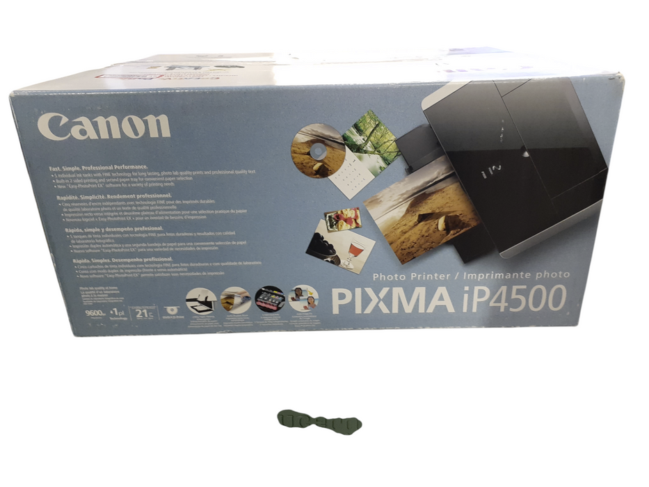 Canon Pixma iP4500 Digital Photo Inkjet Printer with Ink