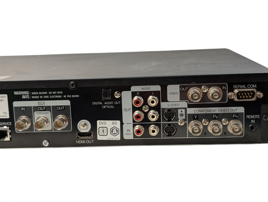 JVC BLU-RAY Disc Recorder SR-HD2500US  -