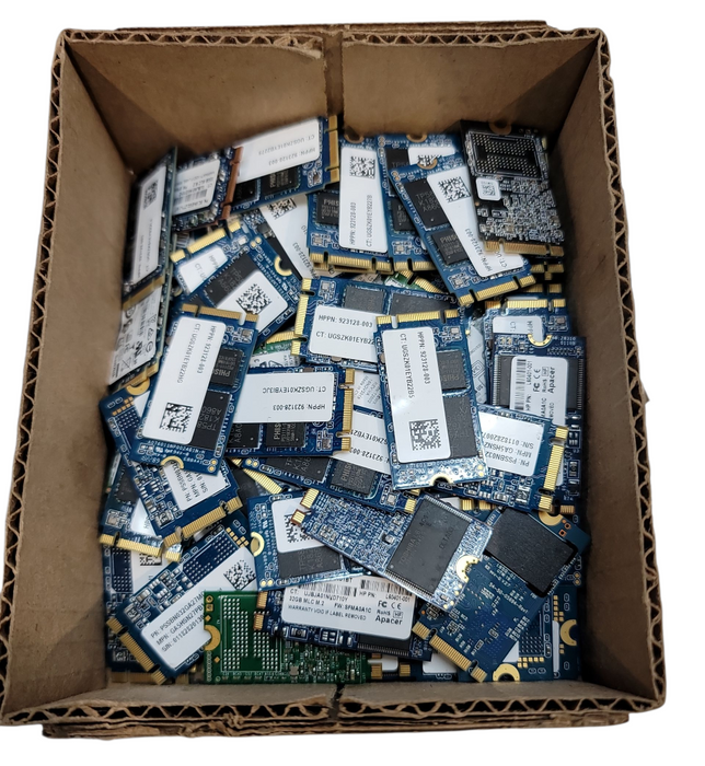 Lot 90x 32GB m.2 SATA 2242 SSD - Assorted Brands +