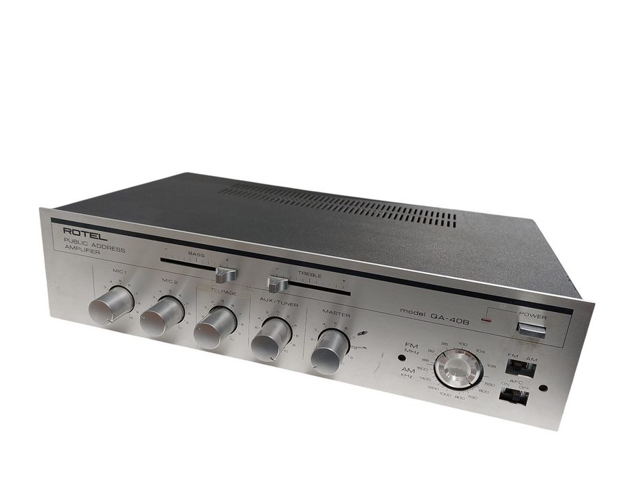 Vintage Rotel Public Address Amplifier Model: QA-40B =