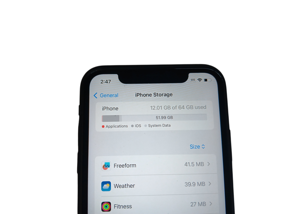 Apple iPhone XR - 64GB - Space Gray [A1984] Q