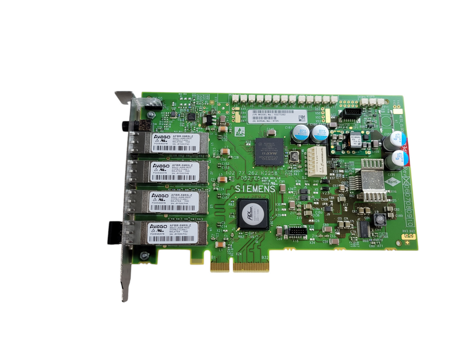 Siemens 10277262 Quad-Port K2258 D52 E5 PCIe MRI Imaging Board Q%