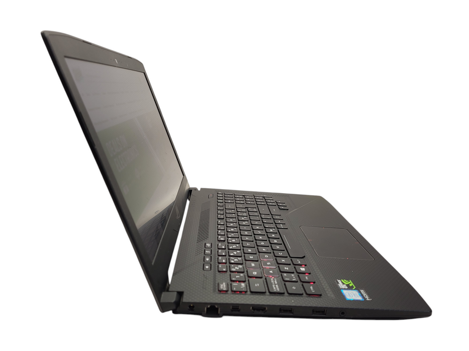 Asus Strix GL503 i7-8750H @ 2.2GHz 24GB DDR4 256GB NVMe GTX 1050Ti  $ Lap200