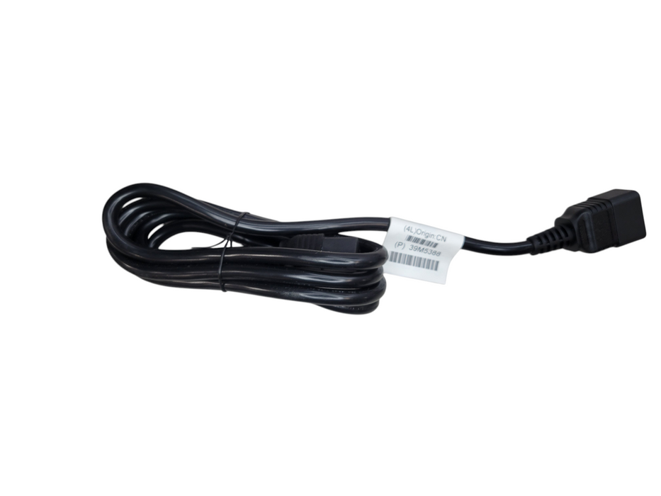 IBM / LENOVO 39M5388 Cable 2M 16A/100-250V, C19 to Iec 320-C20 Q%