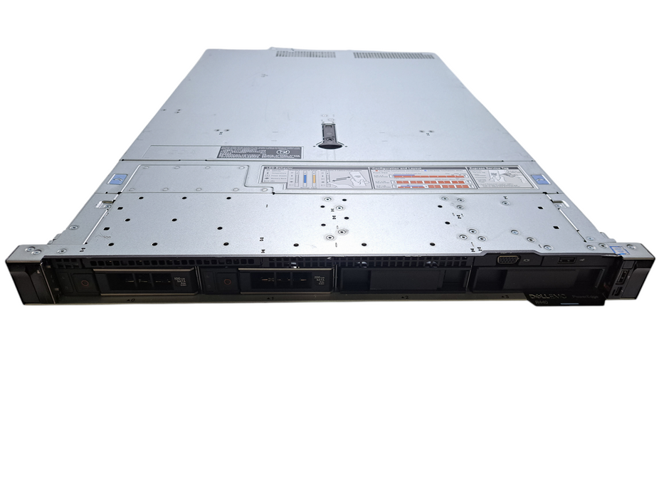 Dell PowerEdge R440 1U 4x 3.5"| 2x Xeon Silver 4114, 32GB DDR4, NO RAID )