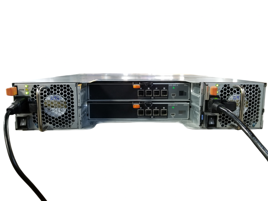 Dell PowerVault MD1200 E03J 12-Bay Storage Array 3.5" 2x 12G-SAS-4 EMMs