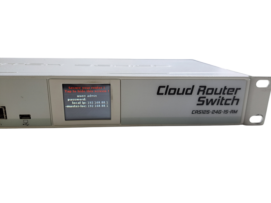 MikroTik Cloud Router Switch CRS125-24G-1S-RM Switch Q)