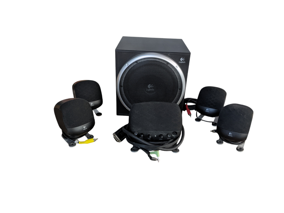 Logitech Z-640 5.1 Computer Speakers Set