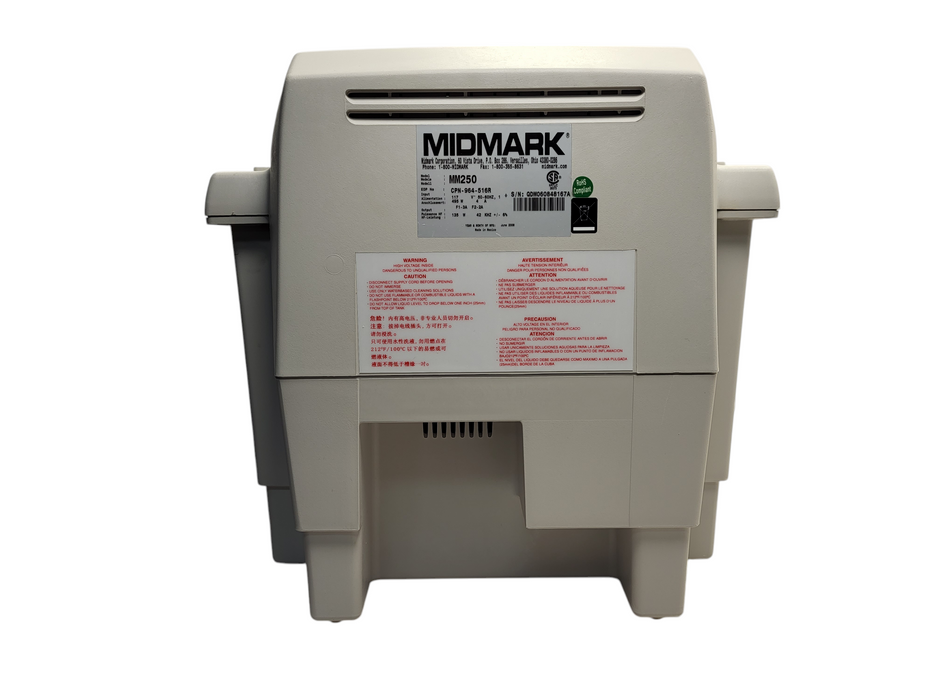 Midmark M250 Soniclean Ultrasonic Cleaner $