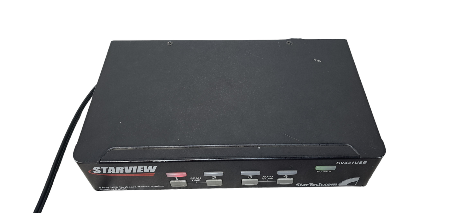 StarTech 4-Port KVM Switch- SV431USB