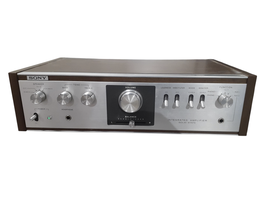 Vintage Sony TA-1010 Integrated Stereo Amplifier Wood Case