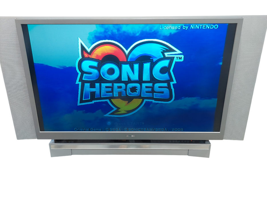 Toshiba 52"DLP TV & Nintendo Gamecube Black,Black Controller & Sonic Game  =