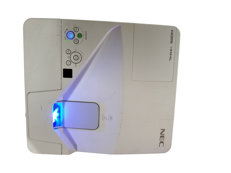 NEC NP-UM351W LCD Projector Ultra Short Throw 3500 ANSI HD 1080p No remote